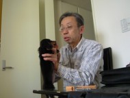 後藤誠先生　しつけ指導